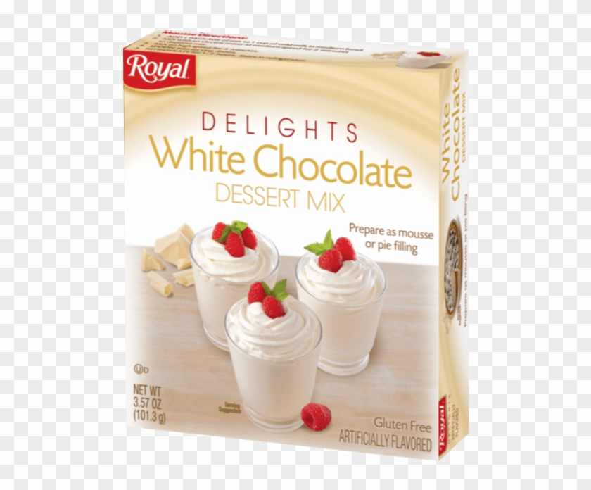 Royal Delights White Chocolate Dessert Mix - Dessert Clipart #1600850