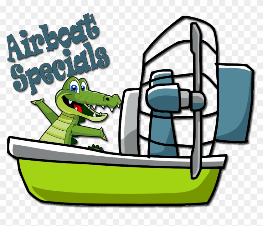 Relax Clipart Gator Tail - Airboat Png Transparent Png #1600875