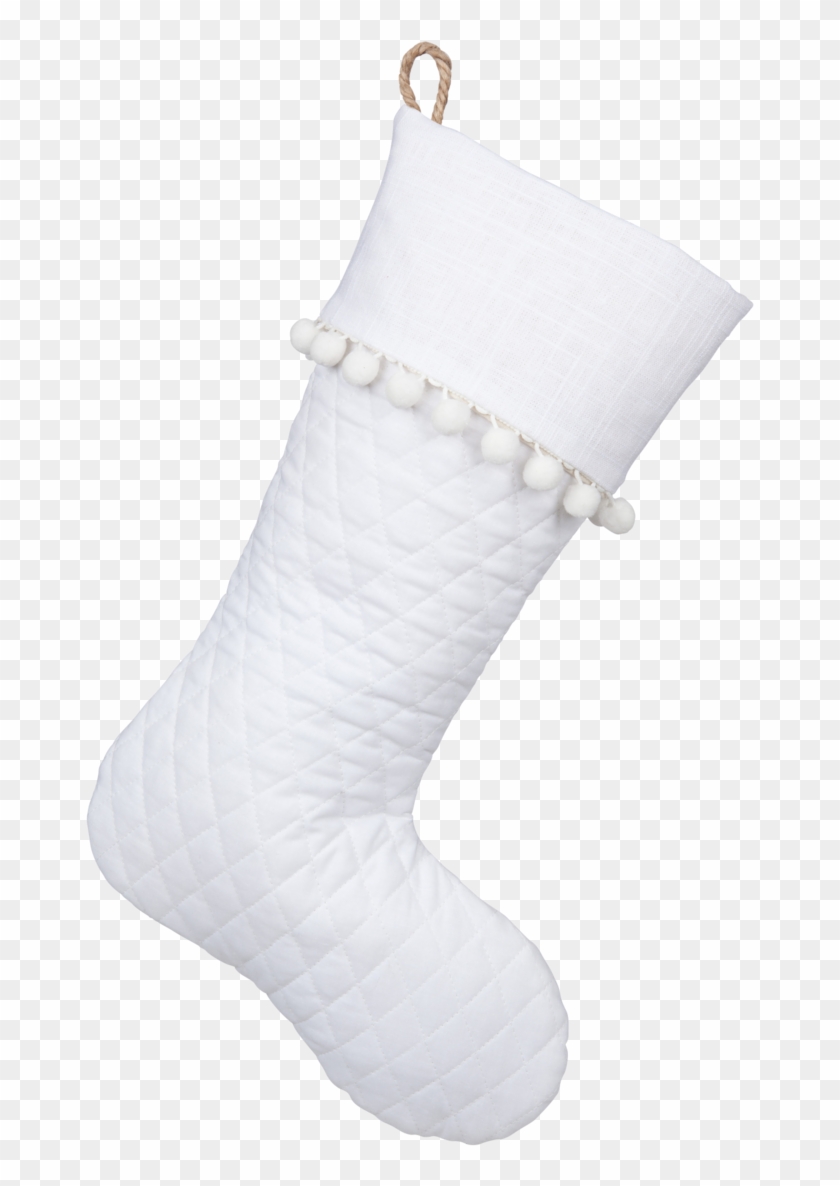 White Christmas Stocking Png Clipart