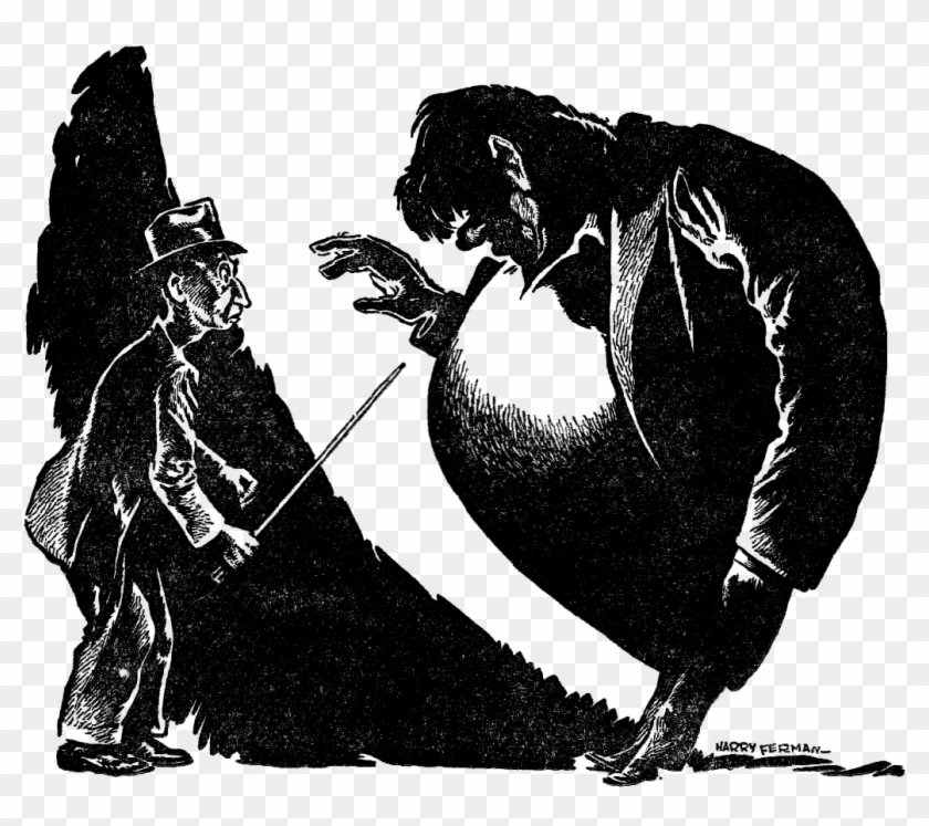 Weirdtalesv36n2pg084 Chameleon Man - Illustration Clipart