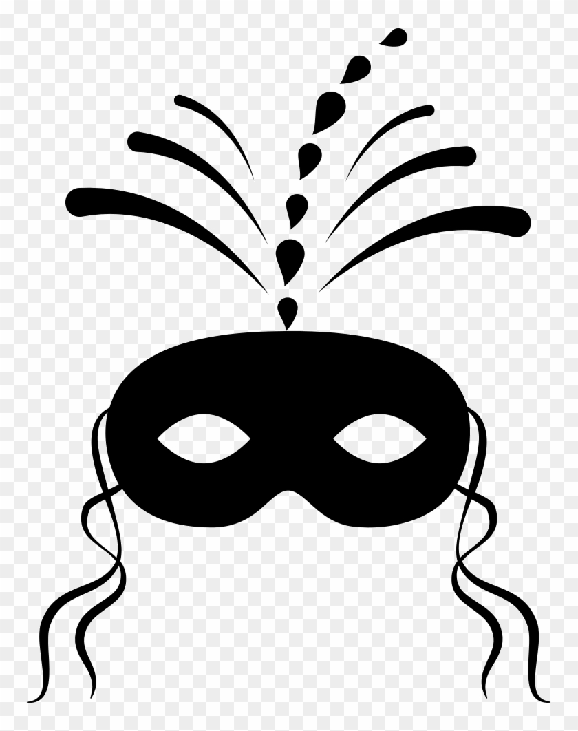 Png File Svg - Carnival Mask Vector Clipart #1601353