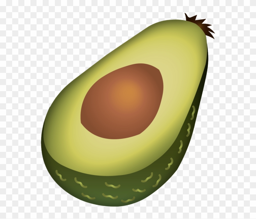 Emoji3 - Avocado Iphone Emoji Png Clipart #1601645