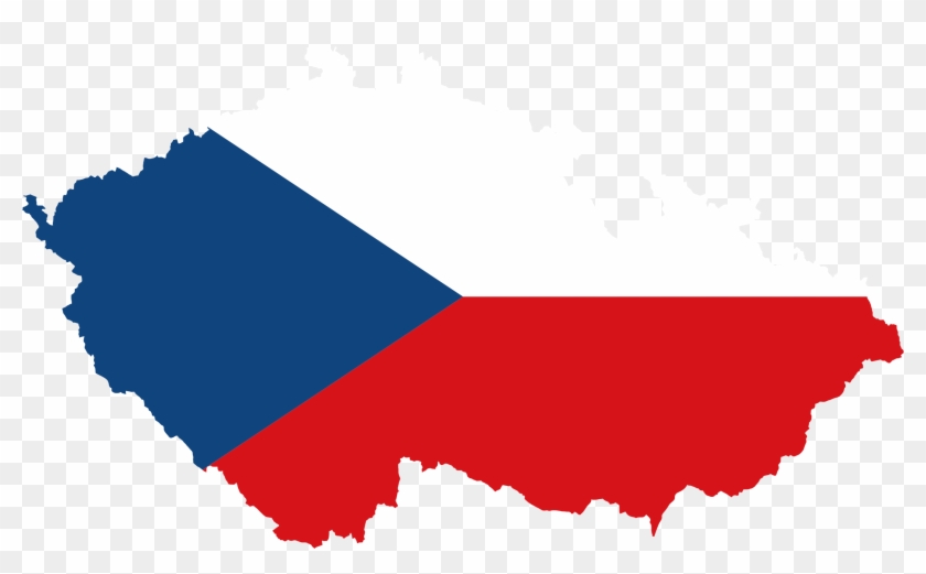 This Free Icons Png Design Of Czech Republic Map Flag Clipart #1601838