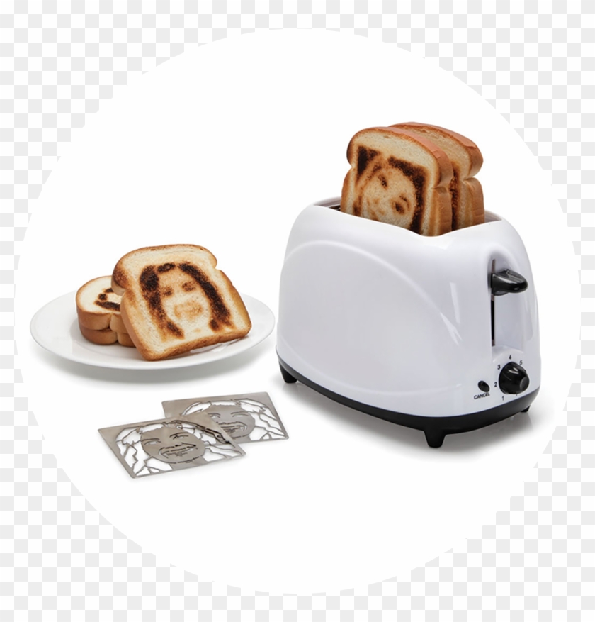 This Toaster Comes With Custom Heating Inserts Personally - Face Toaster Clipart #1601869