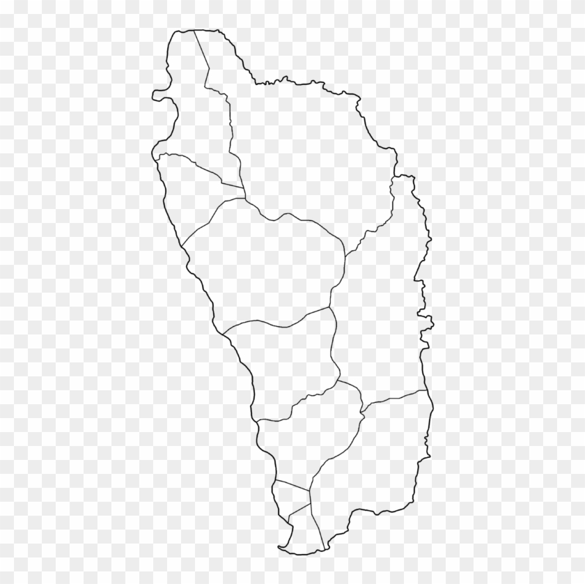 Picture Black And White Stock Dominican At Getdrawings - Outline Map Of Dominica Clipart #1601941