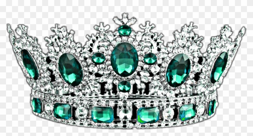 Diamond Emerald Png - Tiara Clipart #1602256