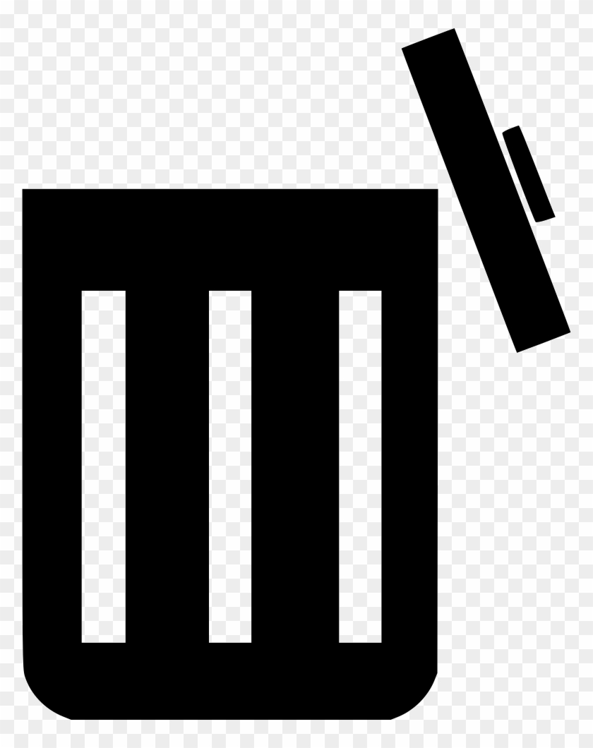 Bin Container Open Recycle Trash Comments - Open Bin Icon Clipart