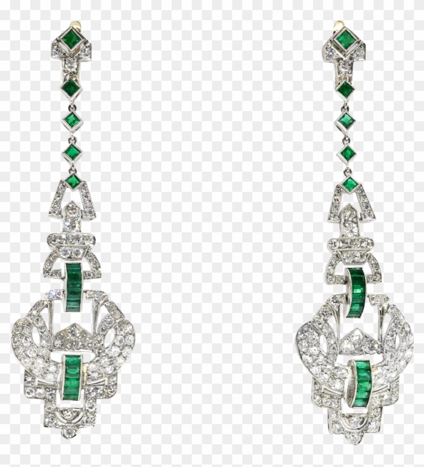 Emerald Png Download Image - Earrings Clipart
