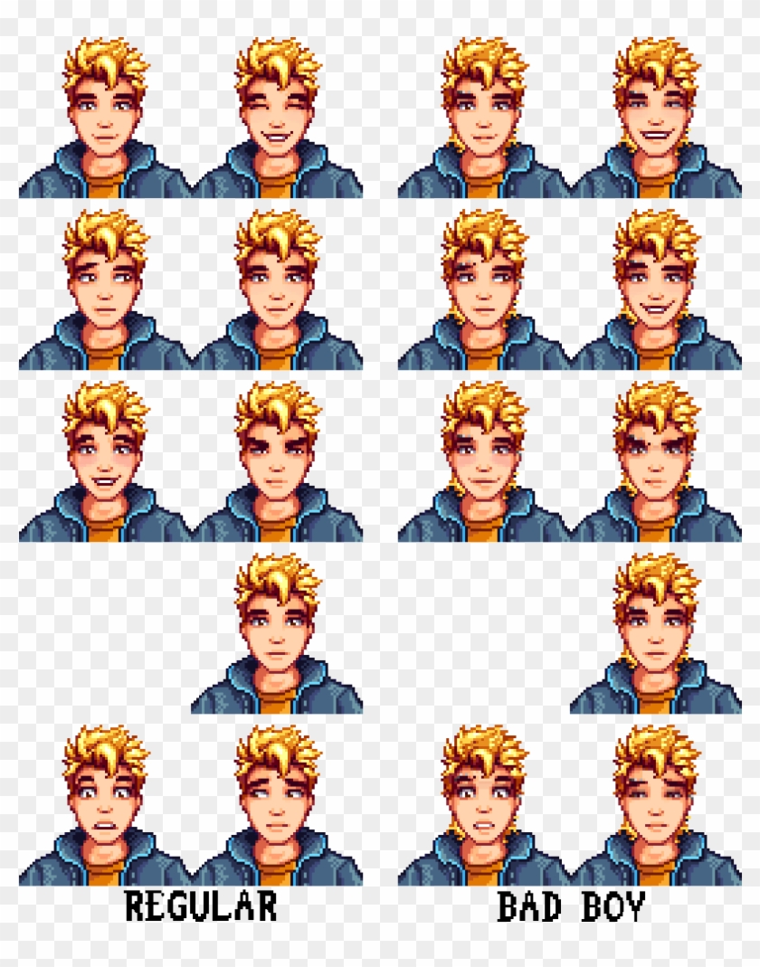 Stardewvalley - Sam Stardew Valley Clipart