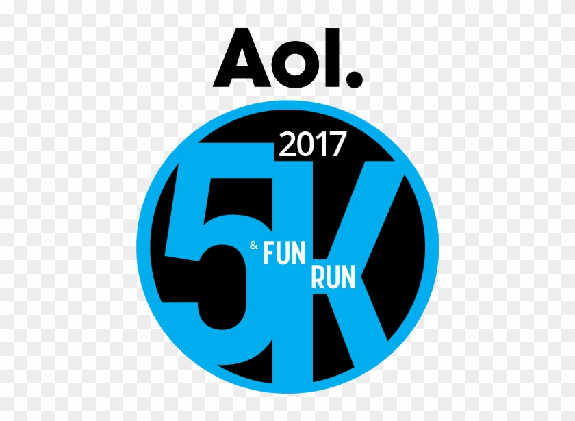 Register For The 8th Annual Aol 5k And Fun Run - Circle Clipart #1603035