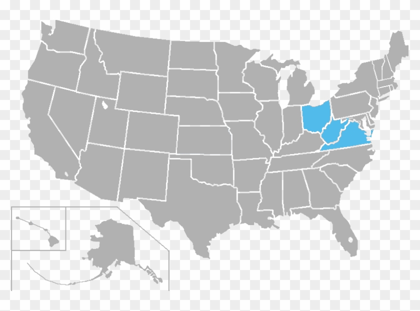 File - Mecstates - Texas And Oklahoma Panhandles Clipart #1603092