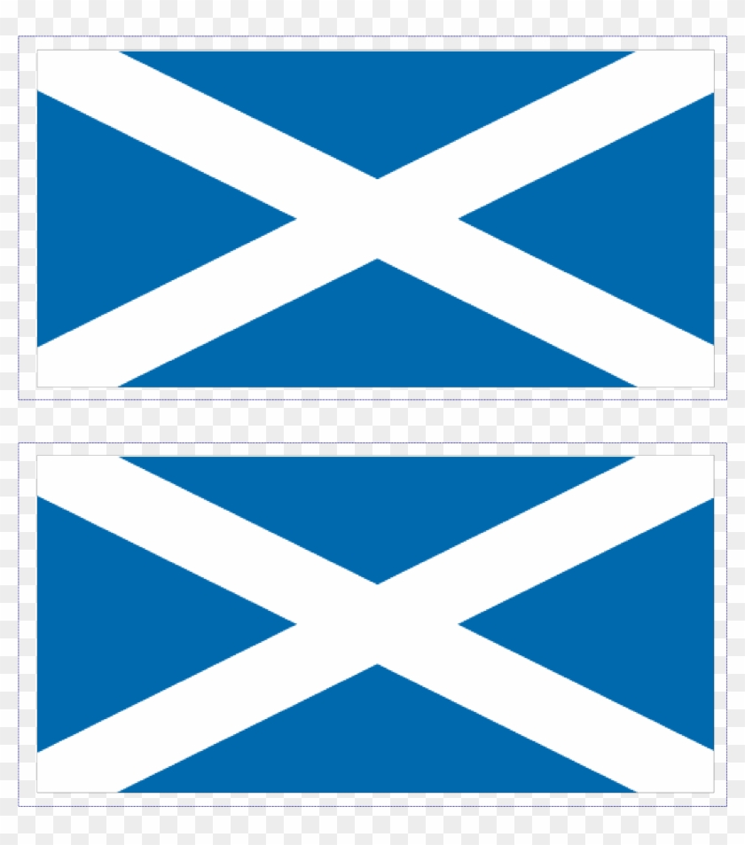 Blank Cupcake Flags Template - Scotland Free Printable Clipart