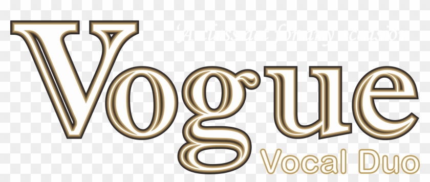 Vogue Vocal Png Logo - Gold Vogue Png Clipart