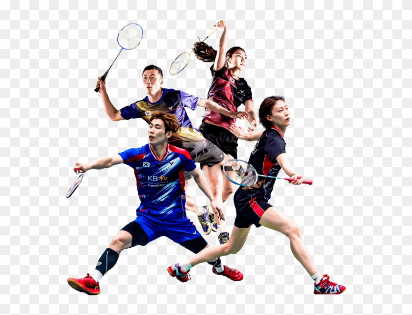 Badminton Athlete Png , Png Download - Racketlon Clipart