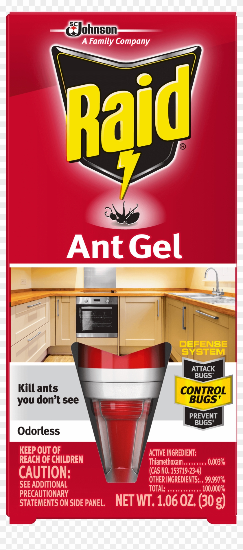 Raid® Ant Gel - Raid Ant Gel Clipart #1603807