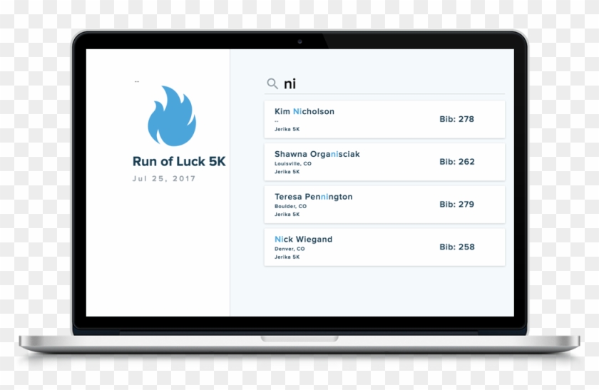 Athlete Search Laptop Web - Collect Money Sign Up Genius Clipart