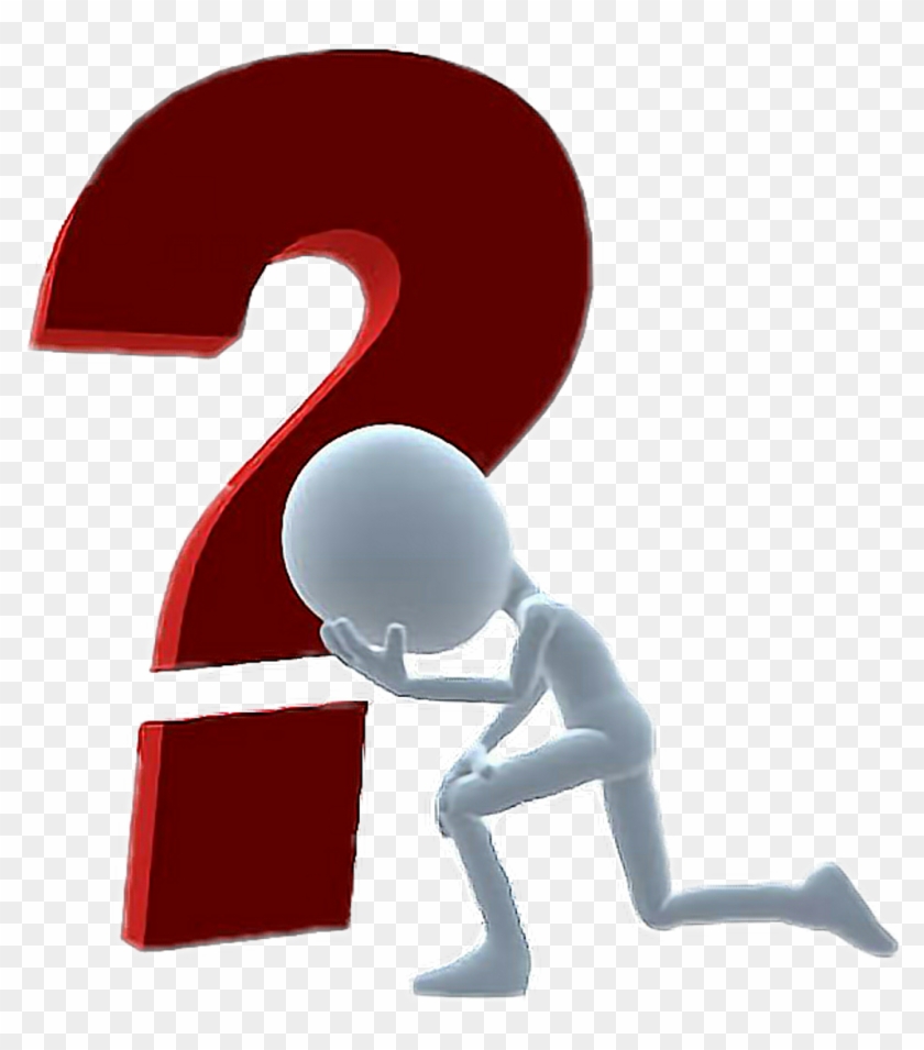 Questionmark Sticker - Something You Will Never See Again Clipart
