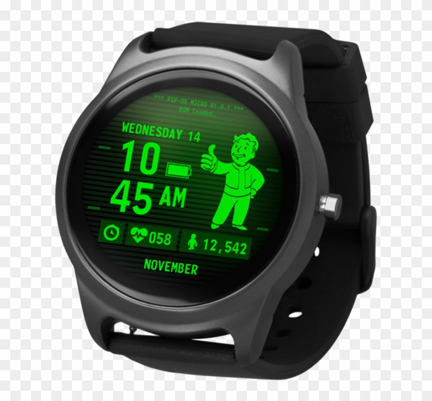 Fallout Nuclear Powered Smartwatch - Fallout Smartwatch Clipart #1604426