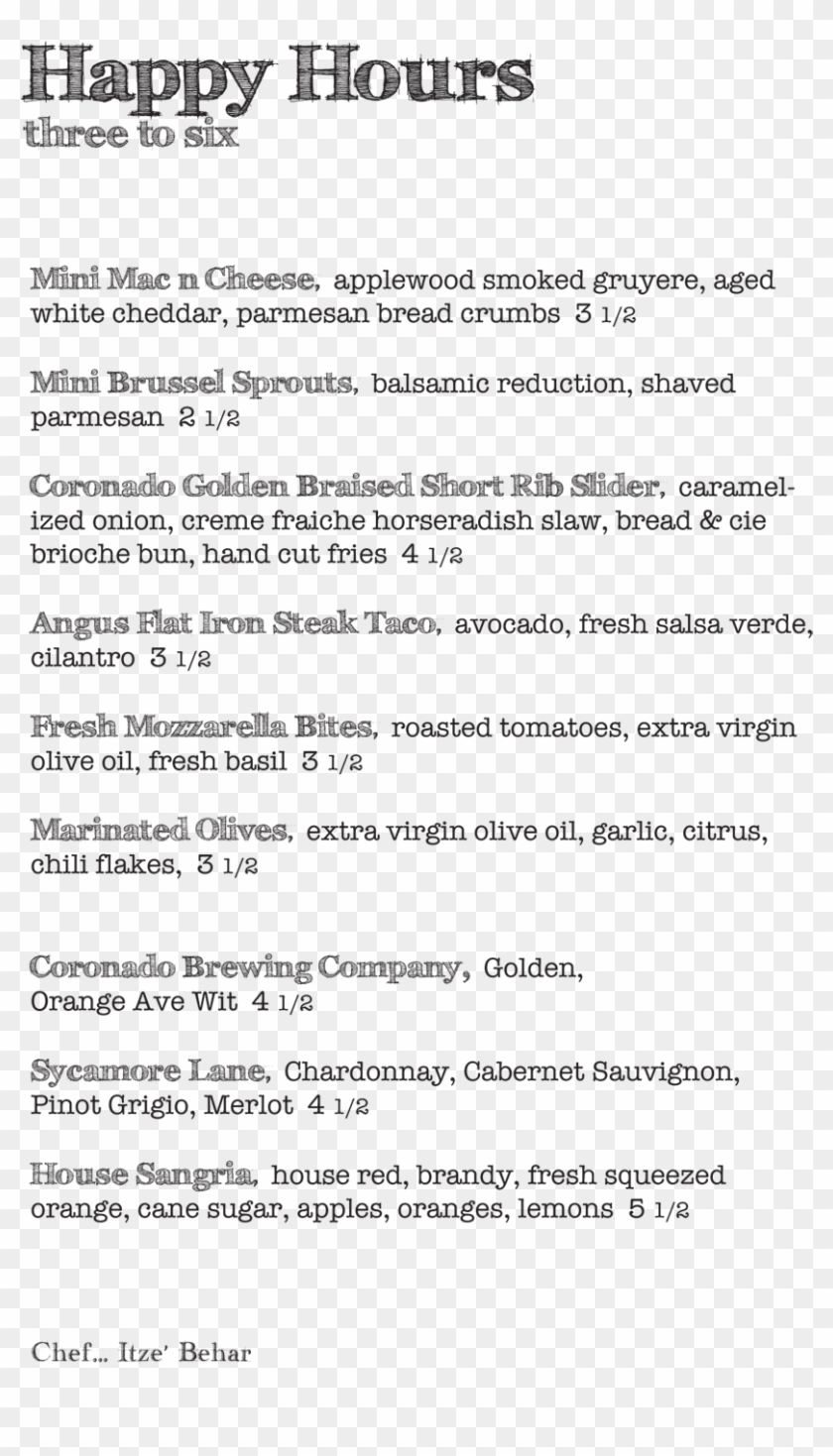 Happy Hour - Auto Debit Consent Form Clipart #1604524