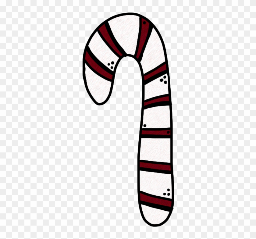 Here's Your Freebie Candy Cane - Candy Cane Clipart Melonheadz - Png Download
