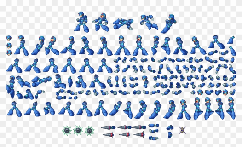 Ultimate Armor Sprites Megaman X Png Clipart 1604945 Pikpng