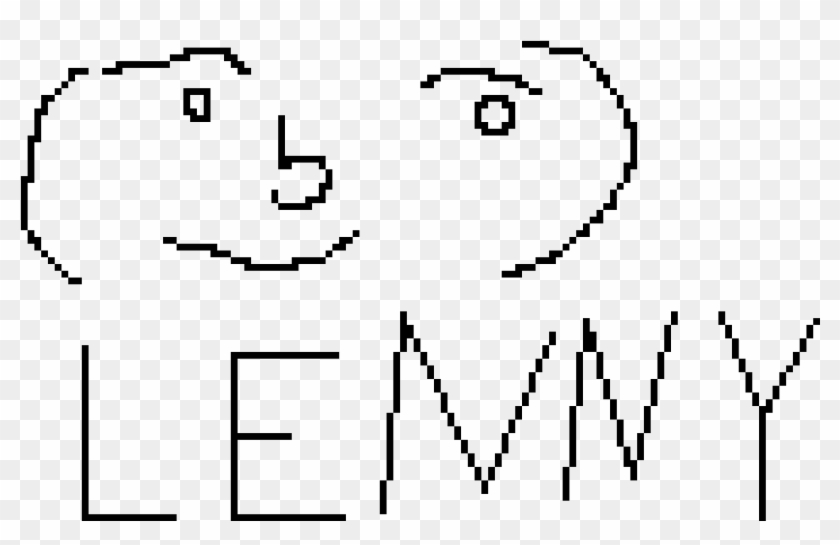 Lenny Is Awesome - Line Art Clipart #1604972