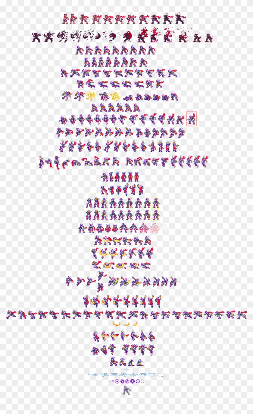 Was A Lazy And/or Forgetful Person And Didn't Finish - Megaman Zx Advent Sprite Clipart