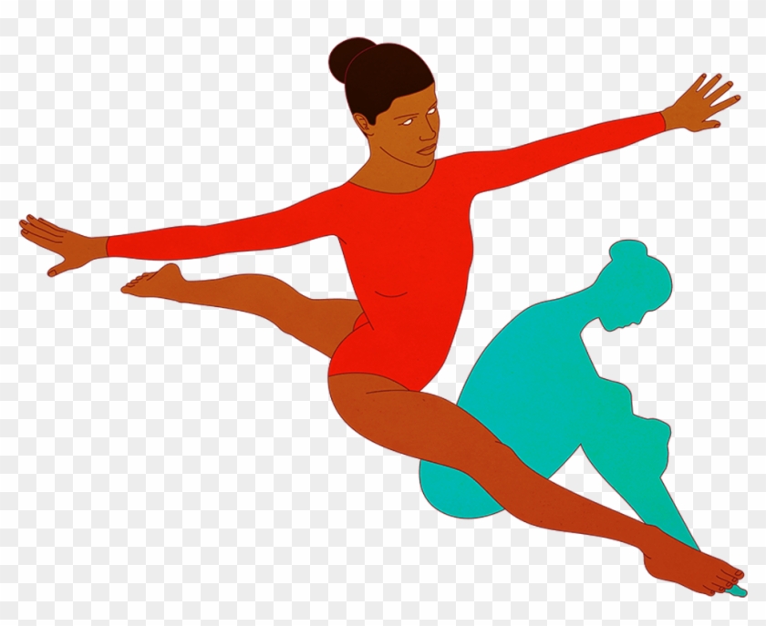 Olympic Games Clipart Female Athlete - Png Download