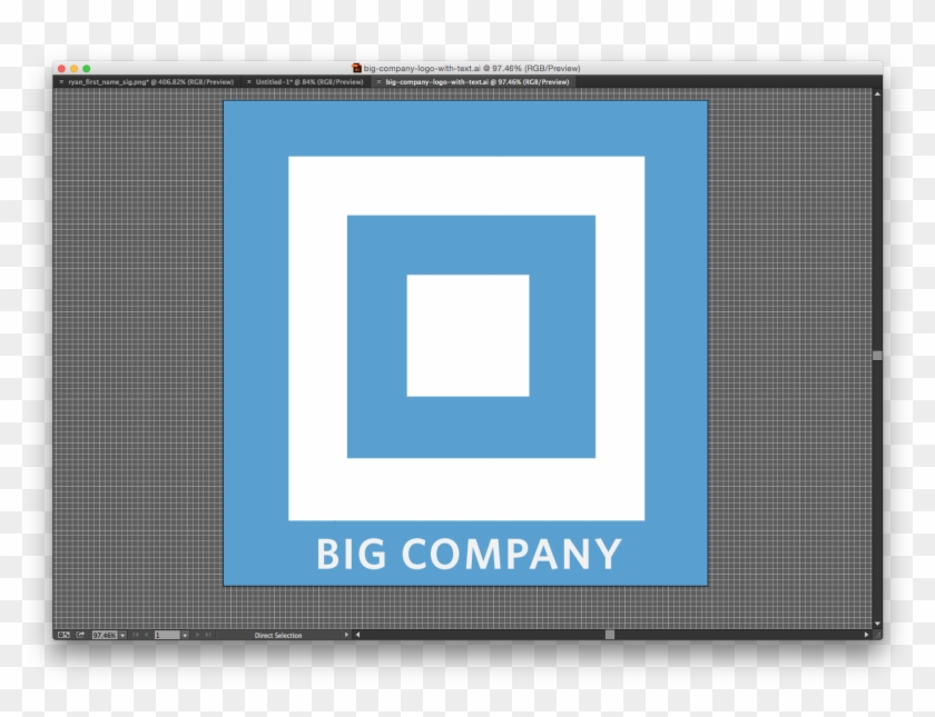 Big Company Logo In Illustrator - Tamara Comolli Clipart #1605489