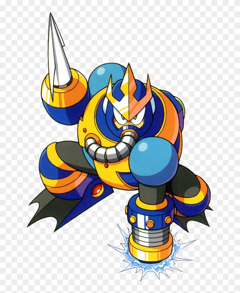 Topman - Mega Man Wave Man Clipart