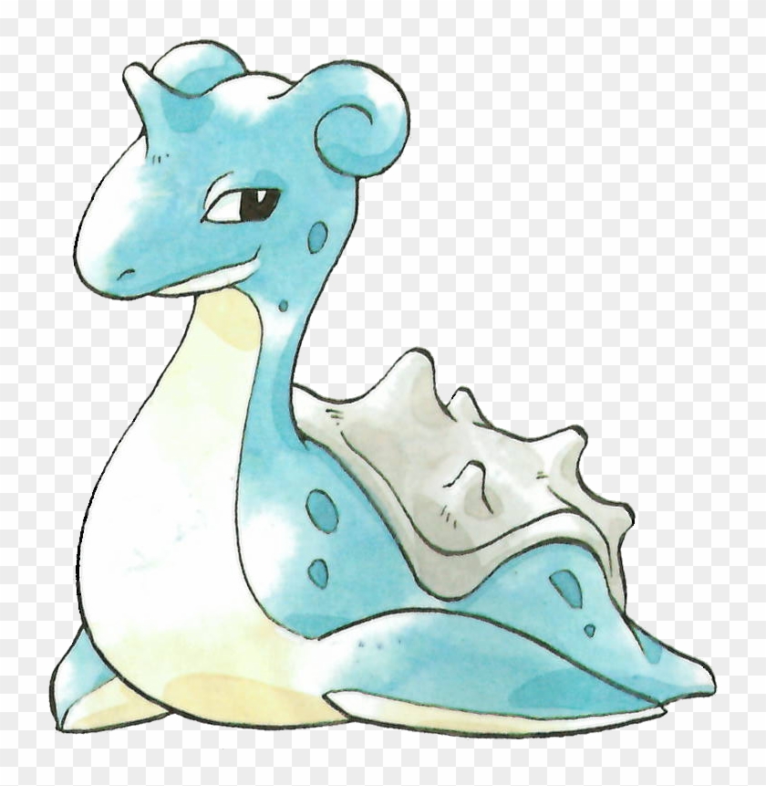 Til In Generation I Lapras Supposed To Have Teeth - Lapras Gen 1 Art Clipart