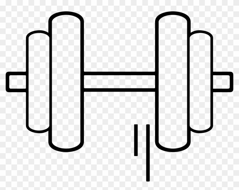 Dumbell Clipart #1605848