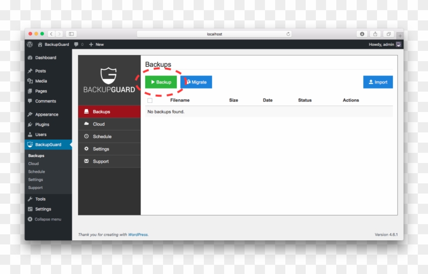 If You've Not Connected Your Dropbox Account Yet, You'll - Wordpress Page Submenu Admin Clipart #1605913