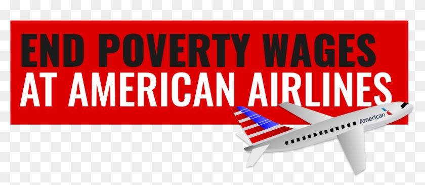American Airlines Pays Poverty Wages To Thousands Of - Air America Clipart #1605945