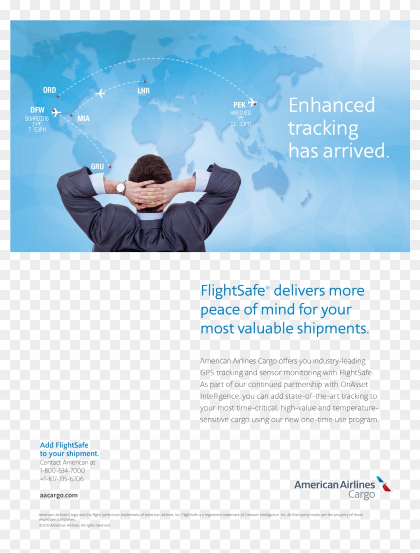 American Airlines, Inc - Flyer Clipart #1606272