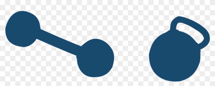 Dumbbell Clipart Png - Free Weights Clip Art Transparent Png