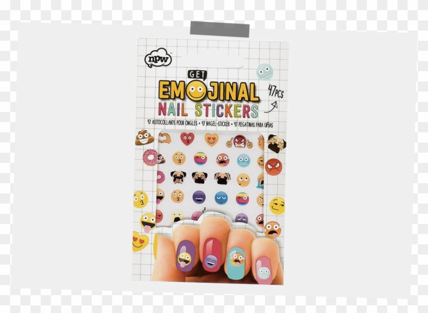 Emoji-nail - Tırnak Stickerı Clipart