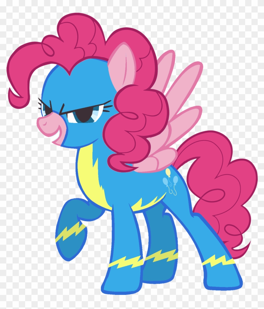 Pinkie Pie As A Wonderbolt - Rainbow Dash Wonderbolt Flying Clipart