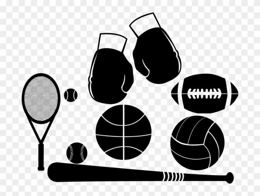 Iconos Deportes Png - Sports Black Png Clipart #1607713