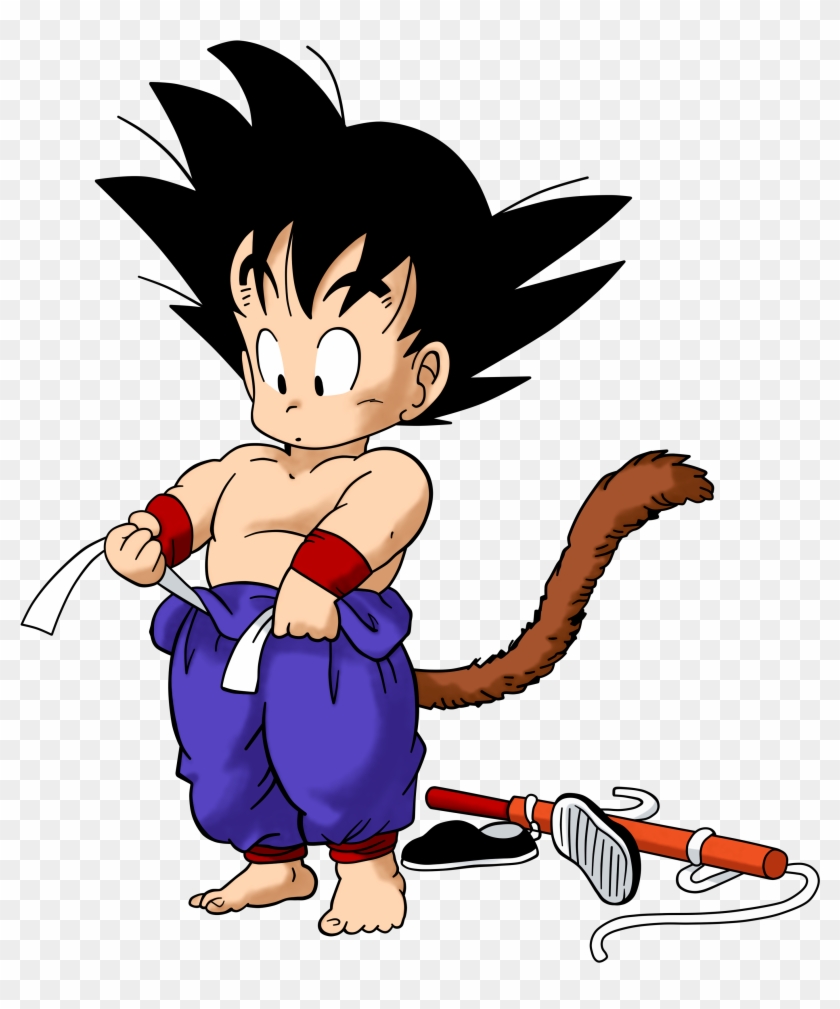 Kid Goku - Dragon Ball Kid Clipart