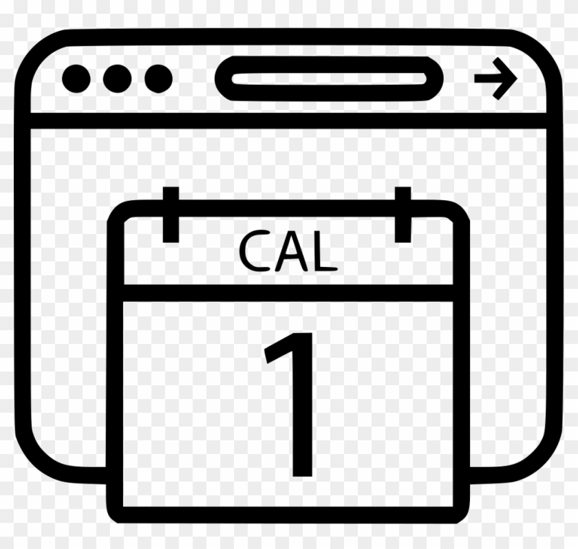 Calendar Event Number One Comments - Icon Clipart