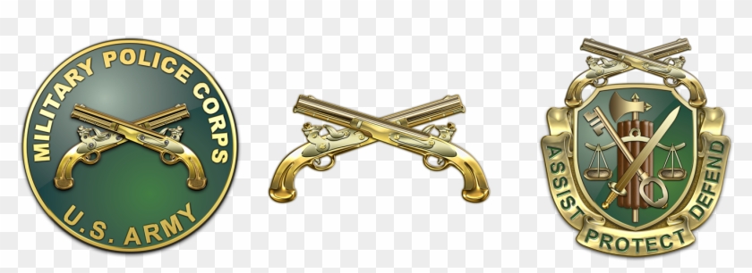 Pistol Clipart Us Army - Us Military Police Logo Png Transparent Png