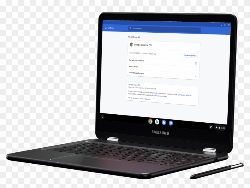Stay One Step Ahead With Auto Updates - Chrome Chromebook Clipart #1607963