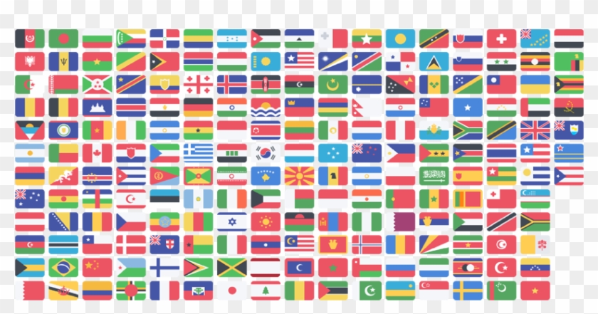 Iconos-paises - World Flag Icon Pack Clipart #1608013