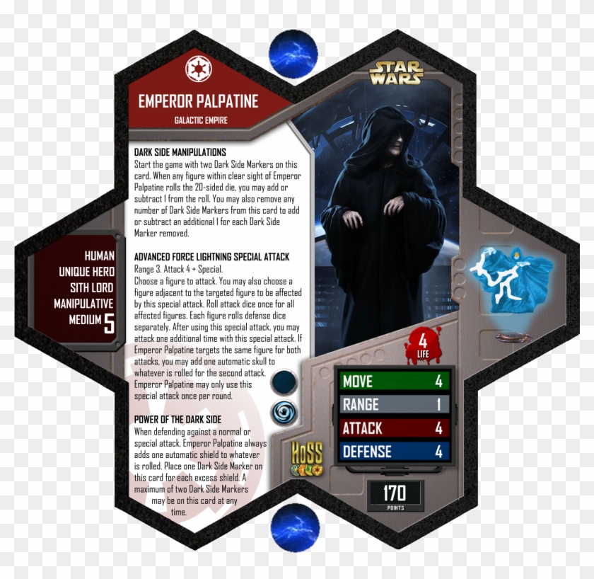 Figure Card - - Star Wars Heroscape Card Clipart #1608014