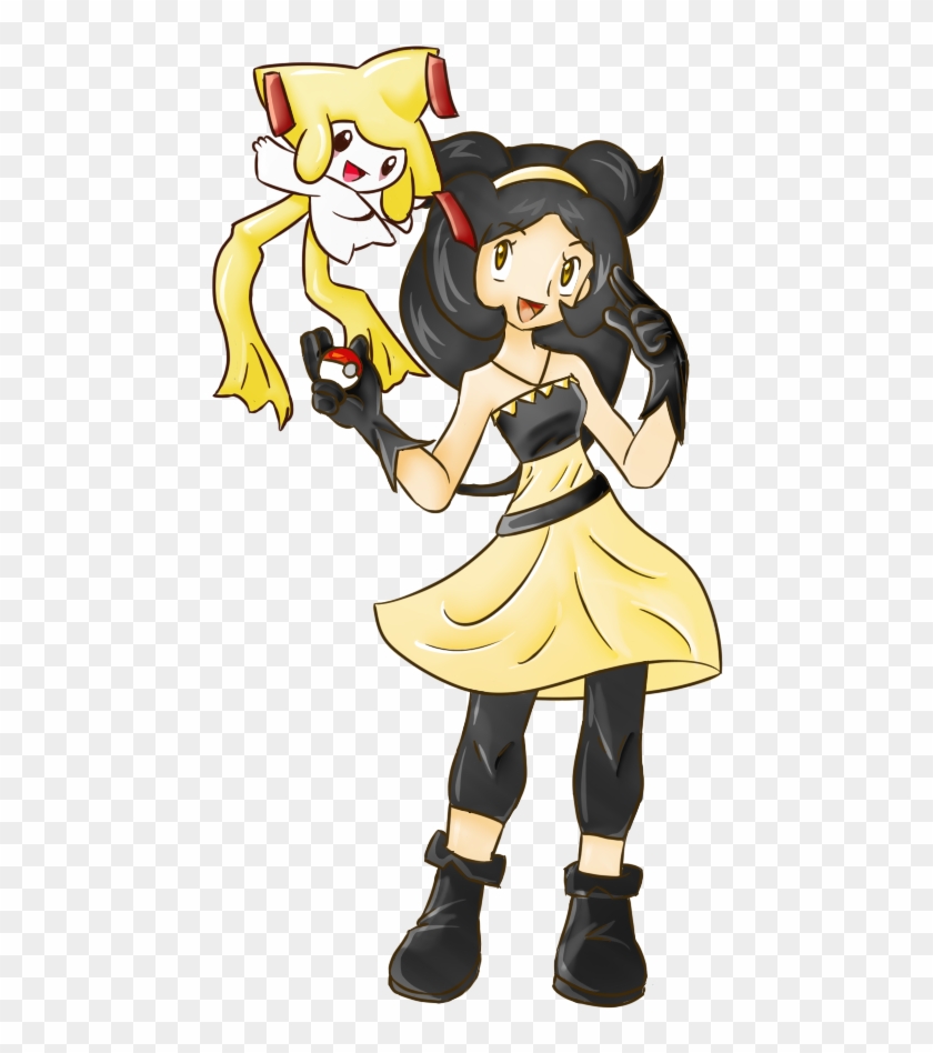 Me And My Jirachi - Cartoon Clipart