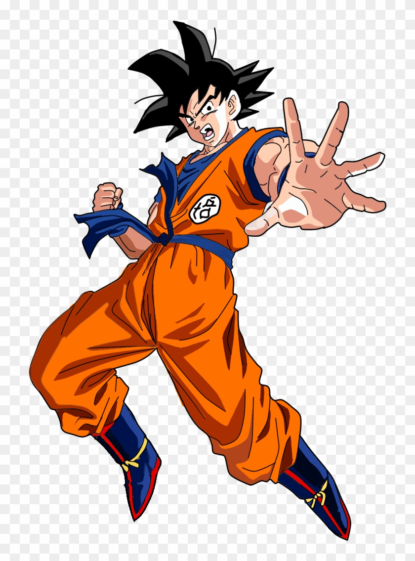 Goku Defence Transparent Png Stickpng Comics And - Goku With No Background Clipart #1608287