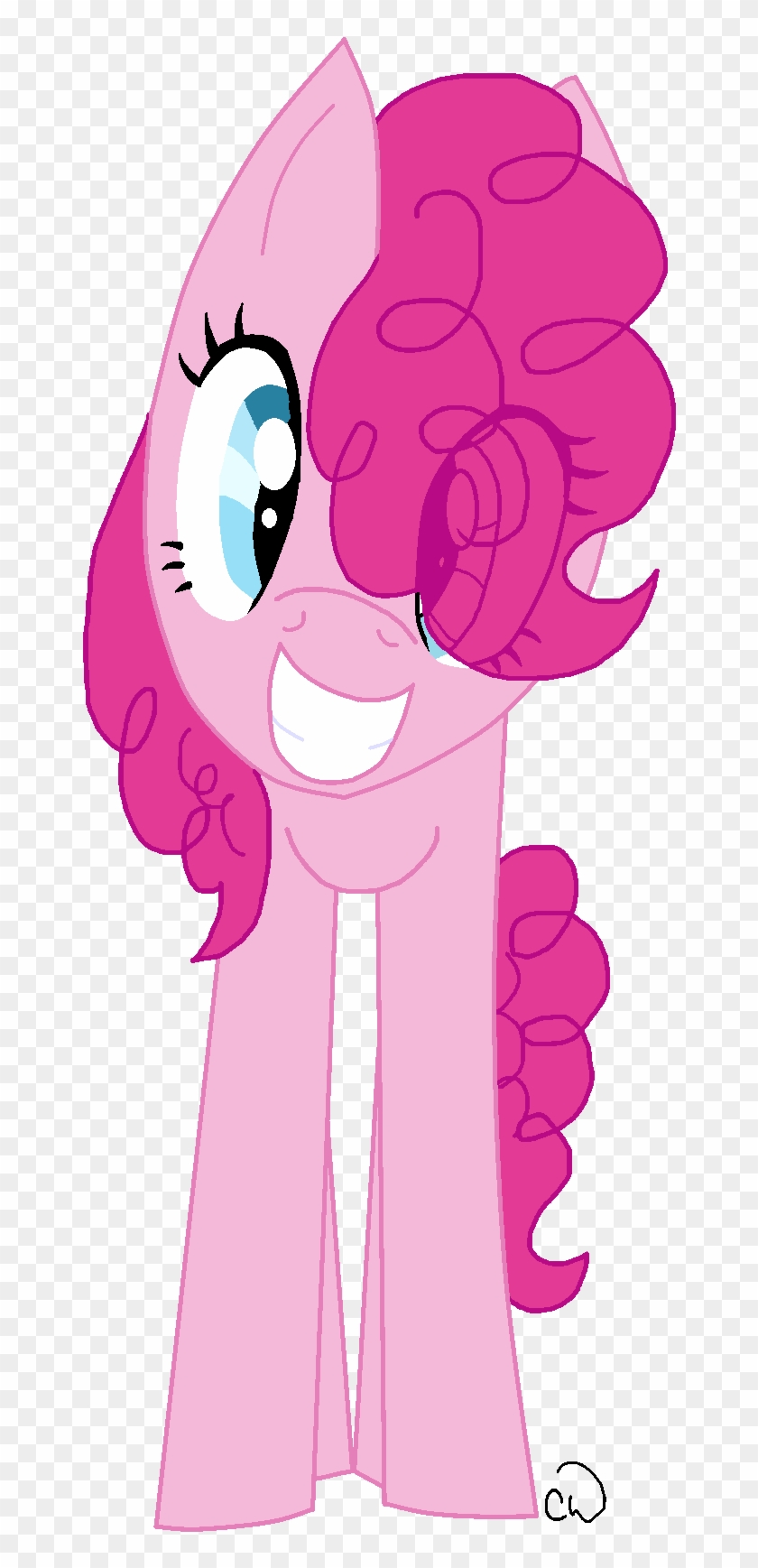 Happy Pinkie Pie - Creepypastas Pinkie Pie Png Clipart #1608372