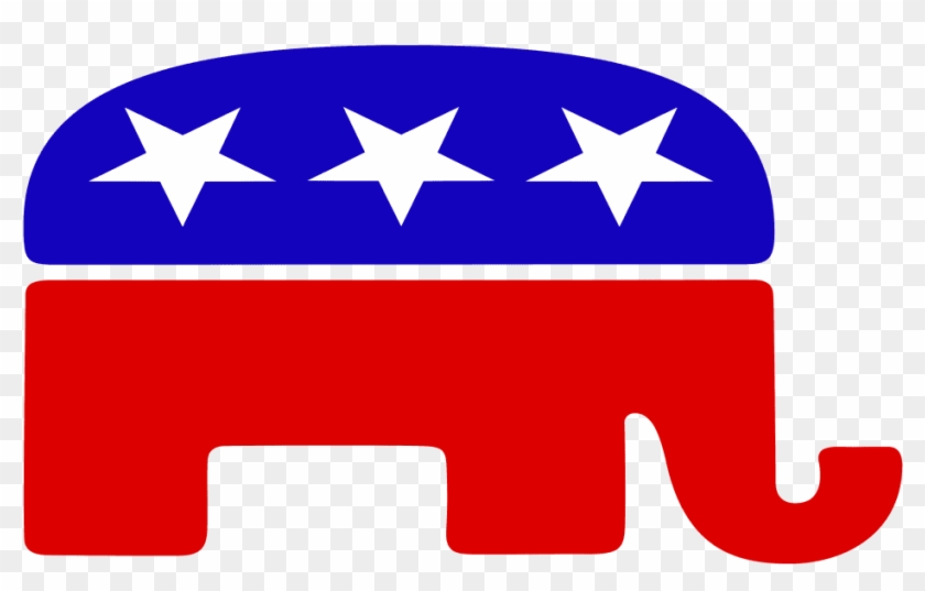 The Republican Side Of Hollywood - Republican Elephant Clipart #1608924