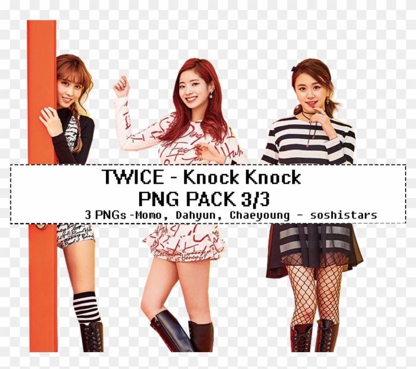 Com Twice Knock Knock Momo Dahyun Chaeyoung Png Pack - Girl Clipart #1609123
